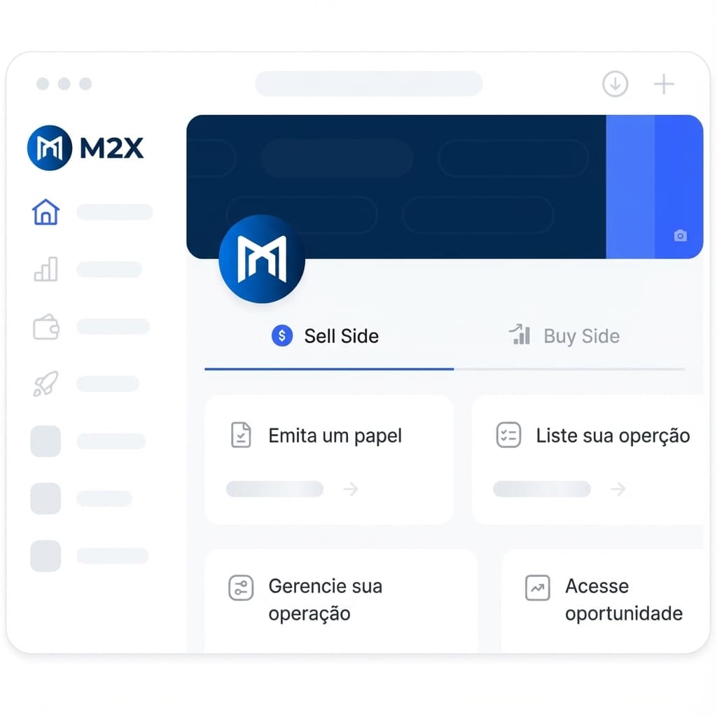 Tela da plataforma para empresas